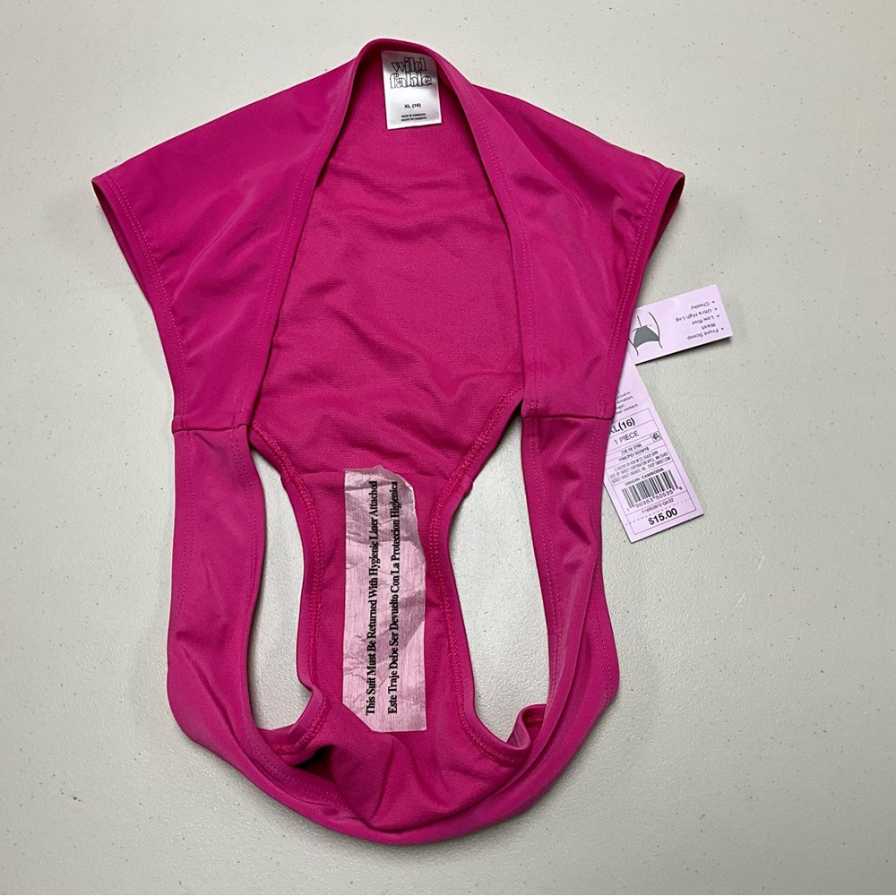 Hot Pink Bikini Bottom - Mid Rise - Picture 3 of 4